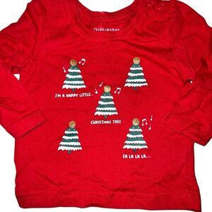 Baby girl, Christmas top long sleeve shirt
